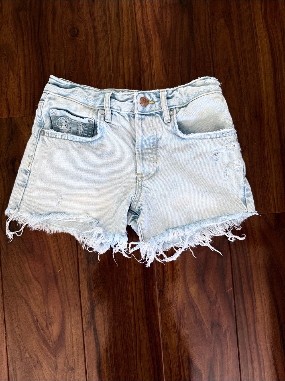 Free People We The Free Cut Off Jean Shorts